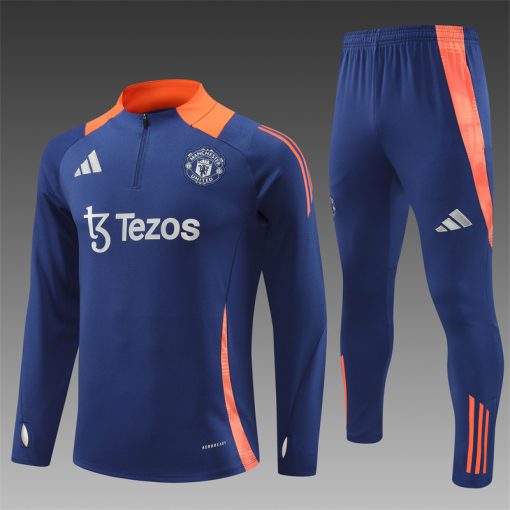 24-25 Manchester United Half-Pull Training Suit