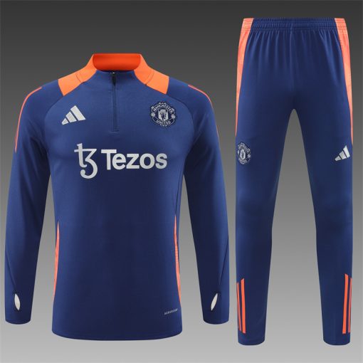 24-25 Manchester United Half-Pull Training Suit