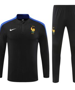 24-25 French player's half-length training suit set