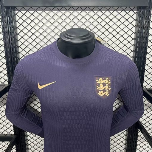 24-25 England Away Player Edition Jersey Long Sleeve