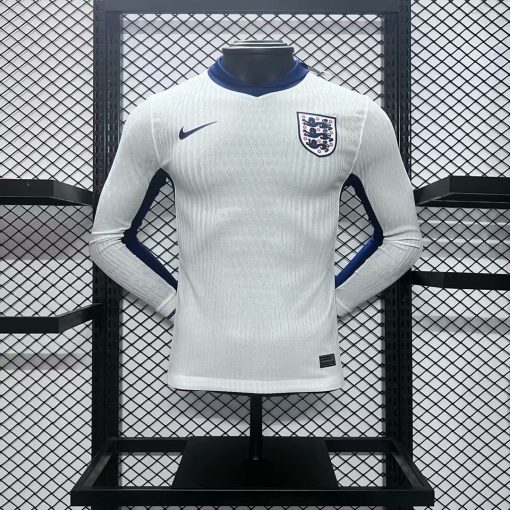 24-25 England Home Player Edition Jersey Long Sleeve