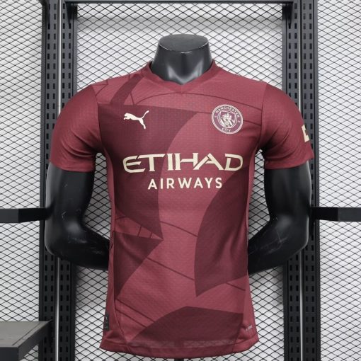 24-25 Manchester City Second Away Player Edition Jersey