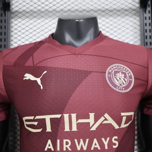 24-25 Manchester City Second Away Player Edition Jersey